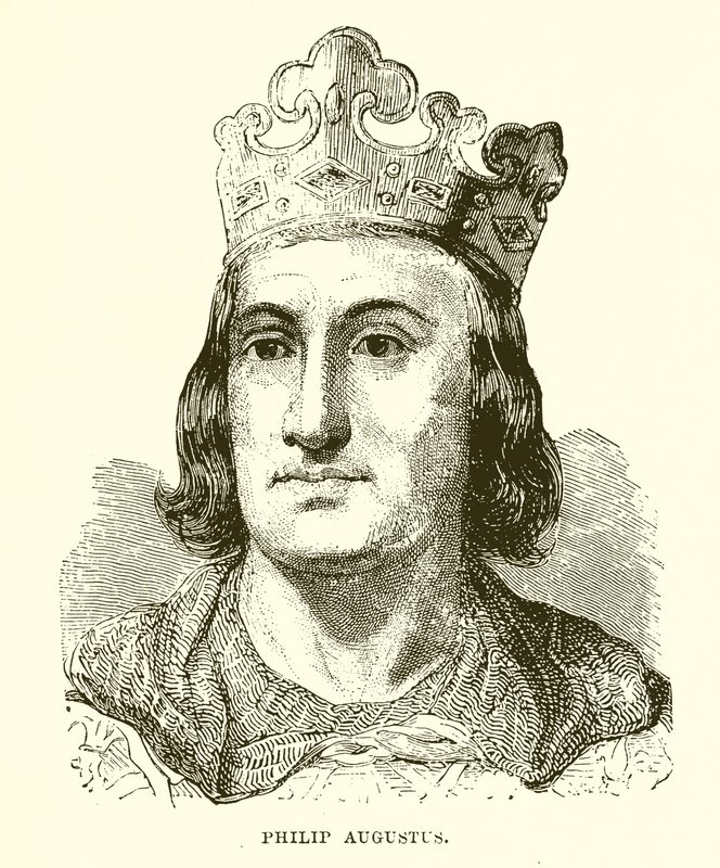 Filips Augustus door English School