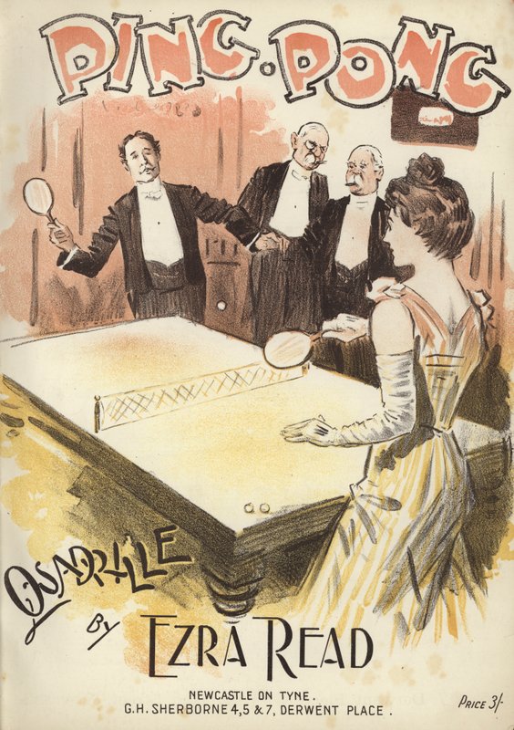 Ping Pong, quadrille door Ezra Read door English School