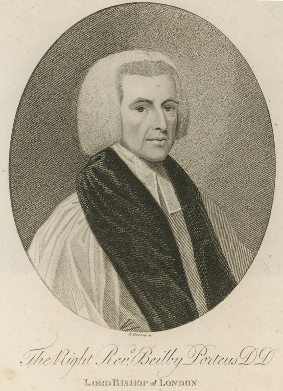 Portret van Beilby Porteus door English School