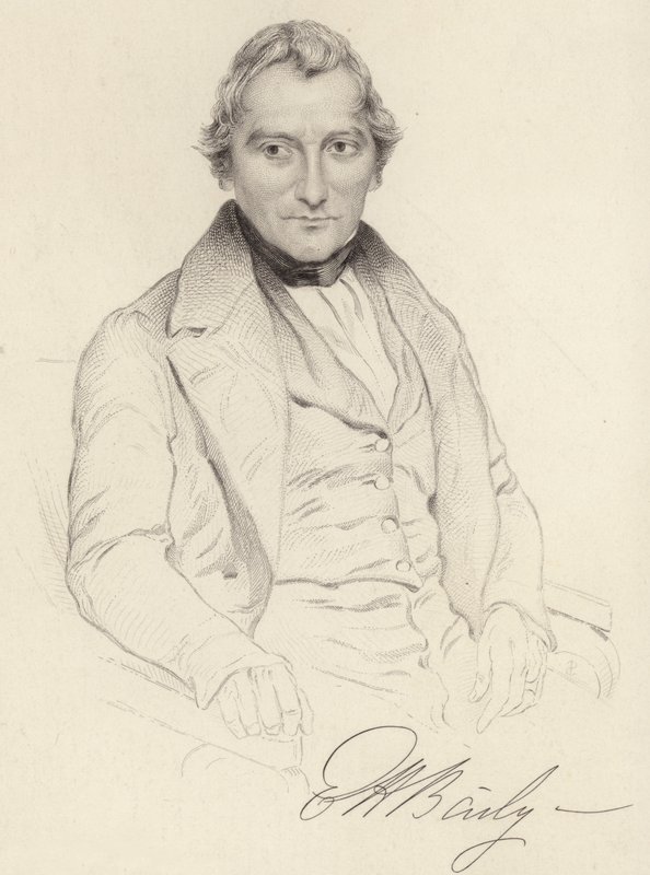 Portret van Edward Hodges Baily door English School