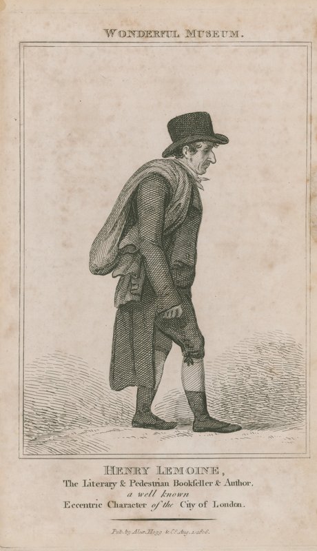 Portret van Henry Lemoine door English School