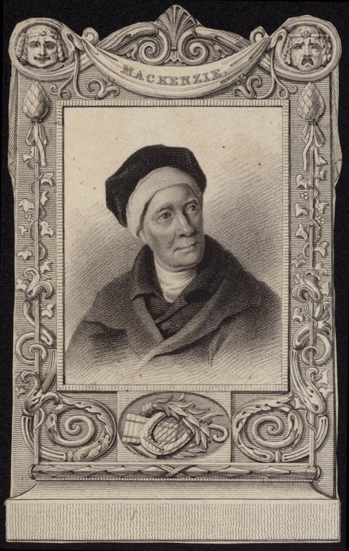 Portret van Henry Mackenzie door English School