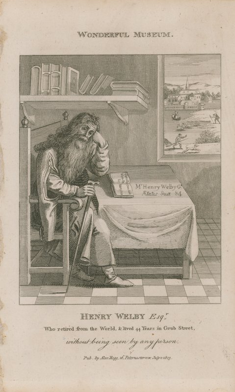 Portret van Henry Welby door English School