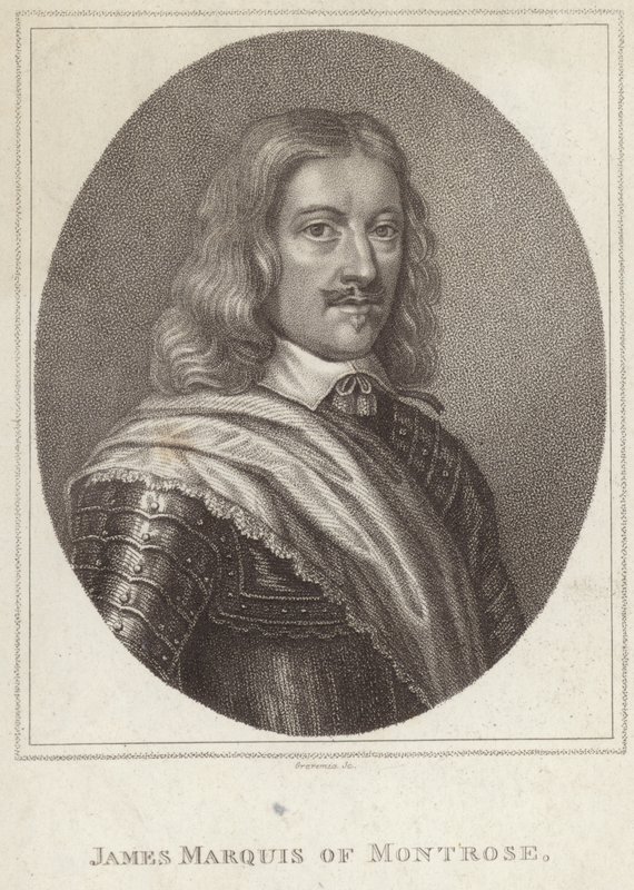 Portret van James Graham, Markies van Montrose door English School