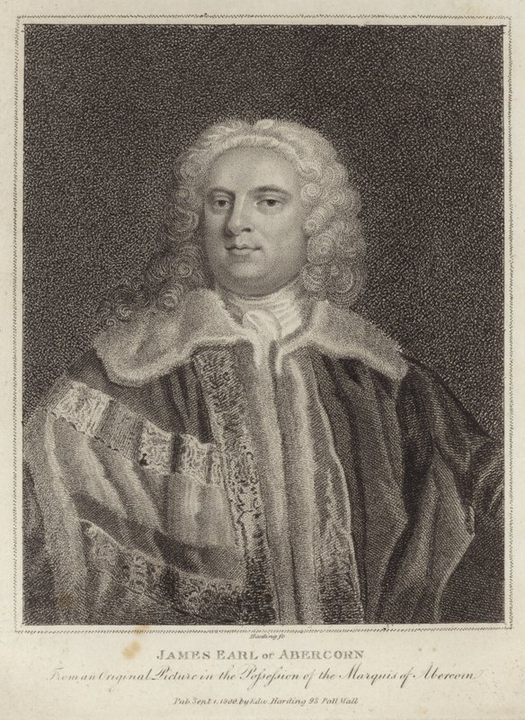 Portret van James Hamilton, Graaf van Abercorn door English School