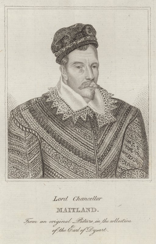 Portret van John Maitland door English School