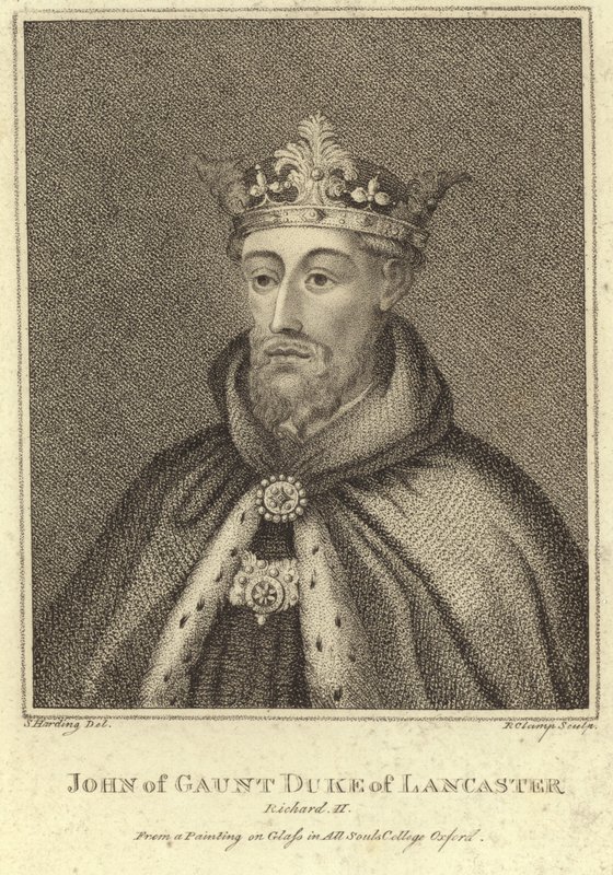 Portret van John of Gaunt, Hertog van Lancaster door English School