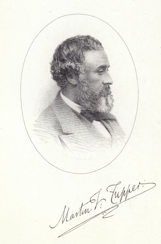 Portret van Martin Farquhar Tupper door English School