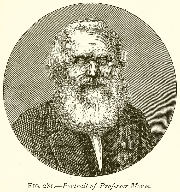 Portret van Professor Morse door English School