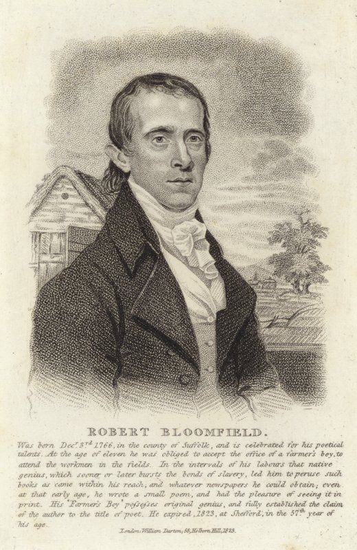 Portret van Robert Bloomfield door English School