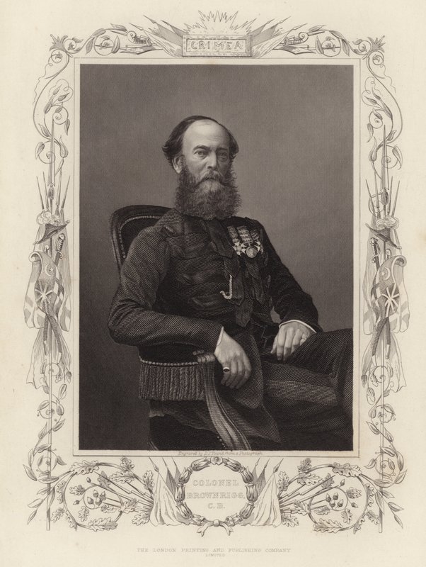 Portret van Robert Brownrigg door English School