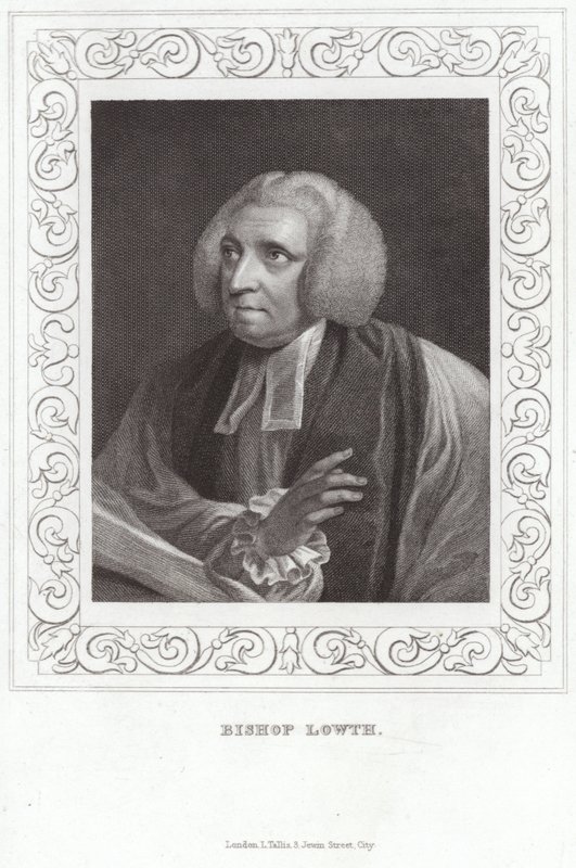 Portret van Robert Lowth, Bisschop van Londen door English School