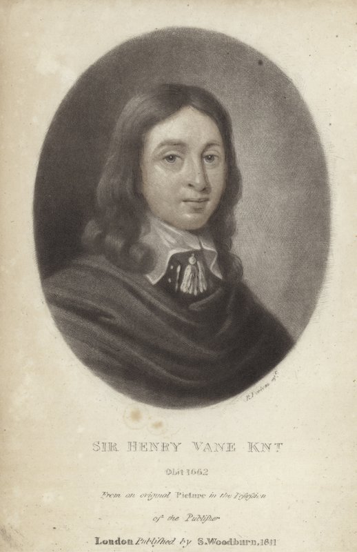 Portret van Sir Henry Vane door English School