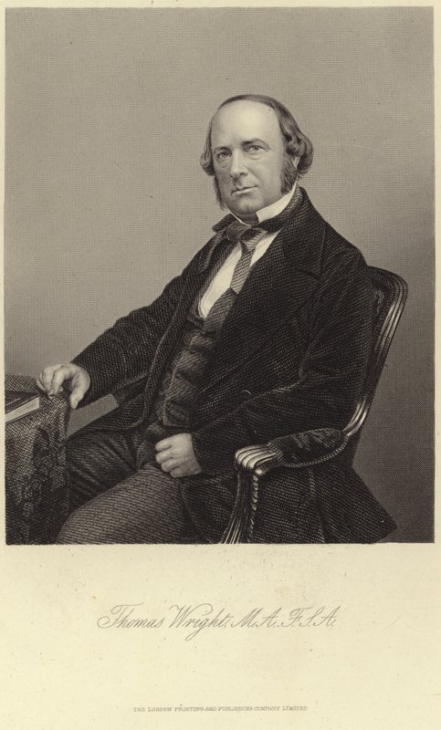 Portret van Thomas Wright door English School