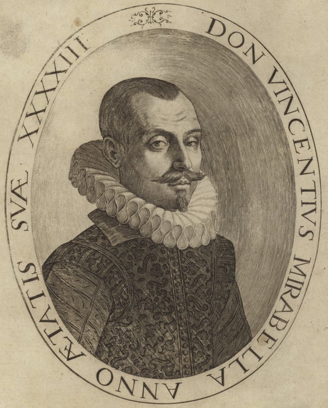 Portret van Vincenzo Mirabella door English School
