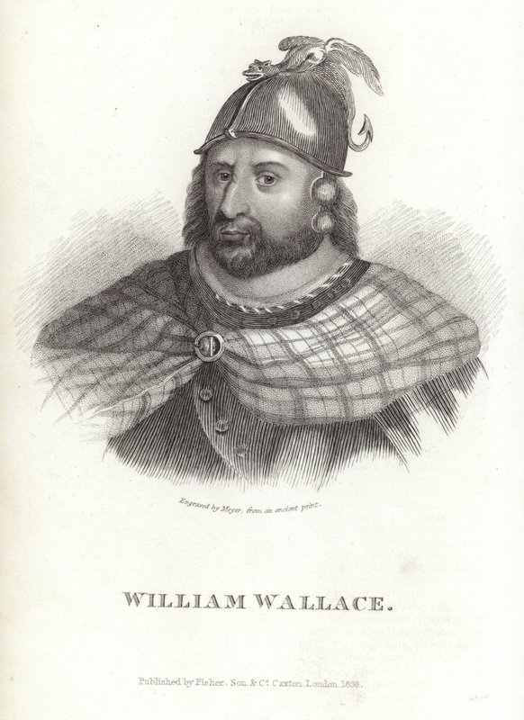 Portret van William Wallace door English School