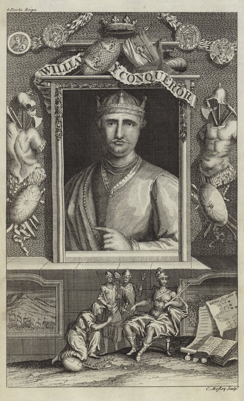 Portret van Willem de Veroveraar door English School