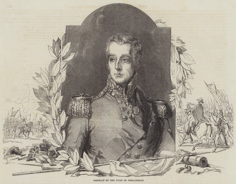Portret van de Hertog van Wellington door English School