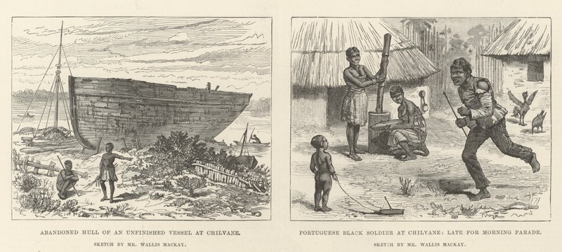 Portugees Oost-Afrika door English School