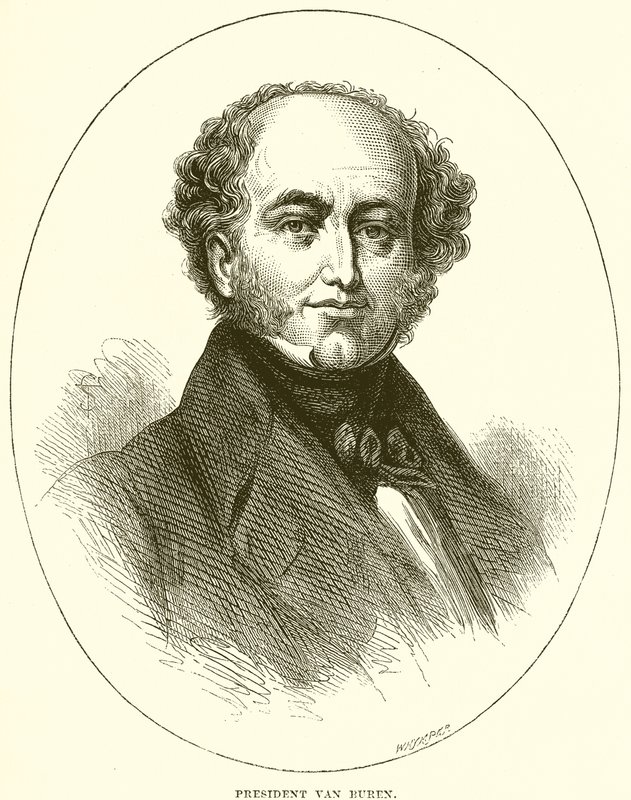 President van Buren door English School