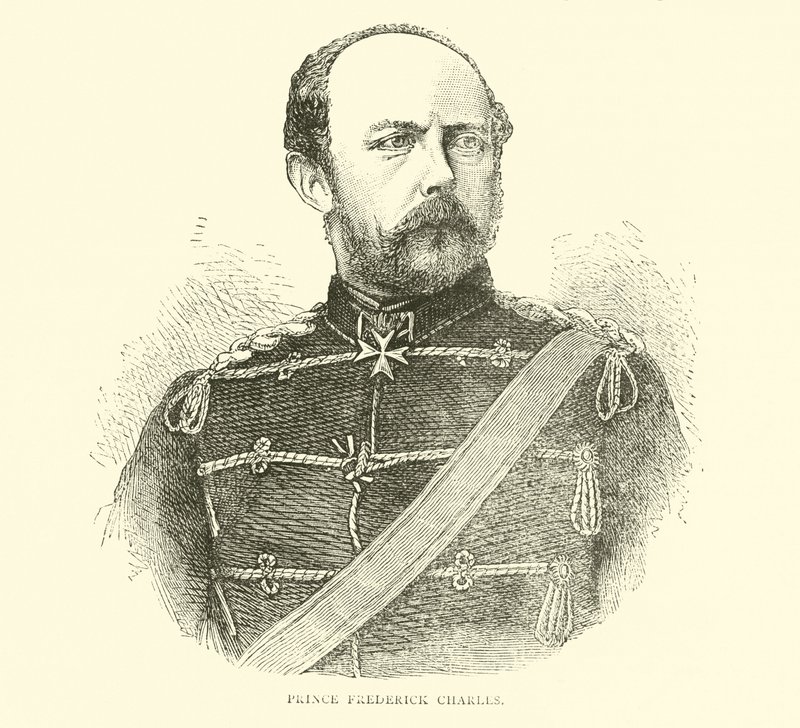 Prins Frederik Karel, augustus 1870 door English School