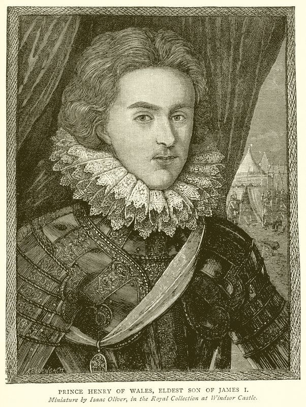 Prins Hendrik van Wales, oudste zoon van James I door English School