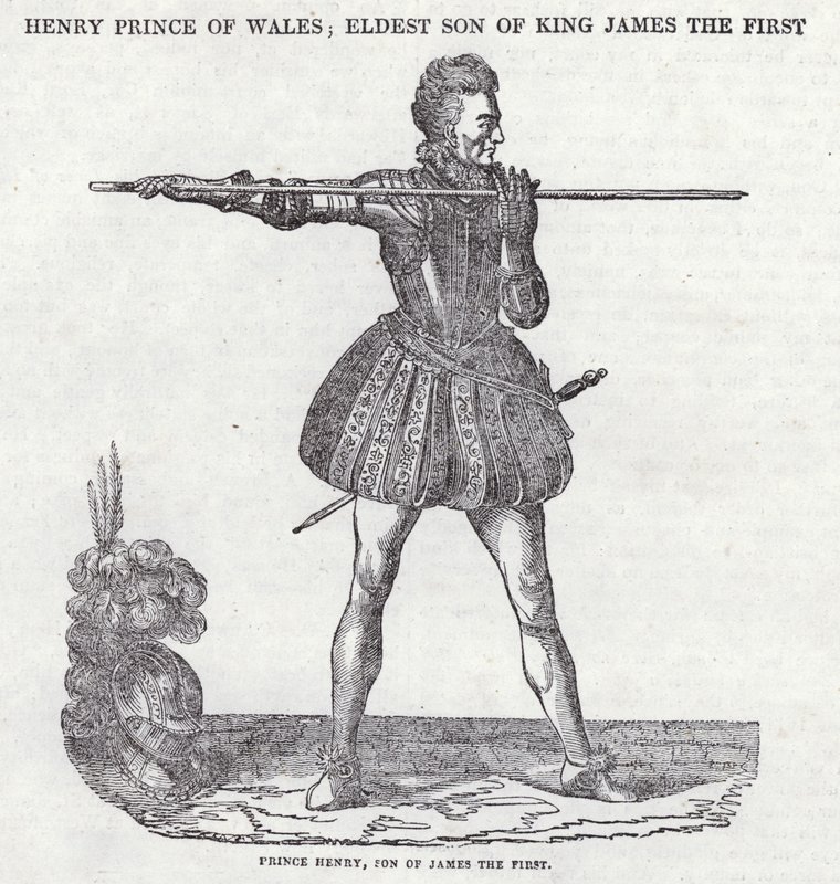 Prins Hendrik, zoon van koning James I door English School