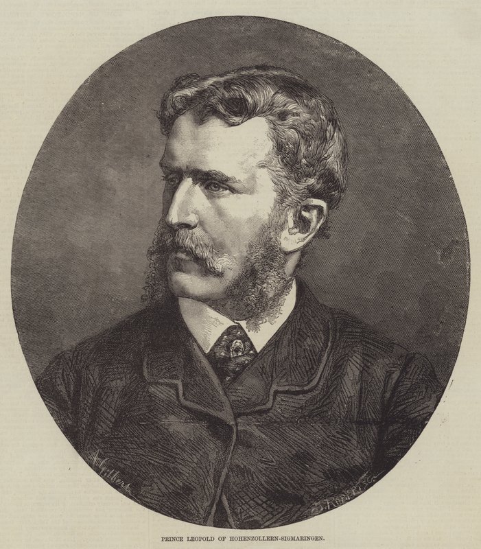 Prins Leopold van Hohenzollern-Sigmaringen door English School
