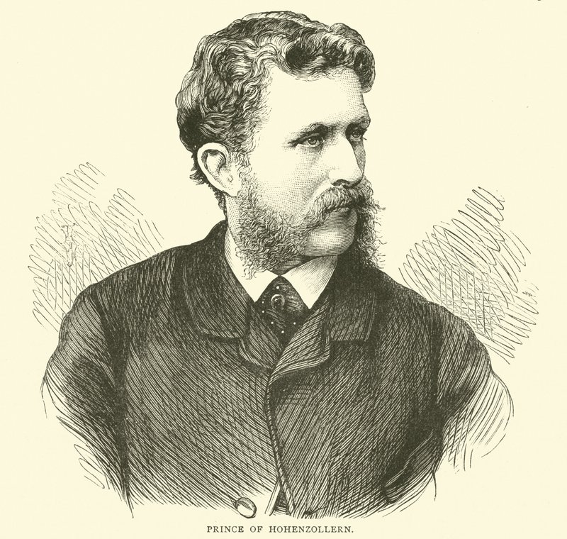 Prins van Hohenzollern, 1870 door English School