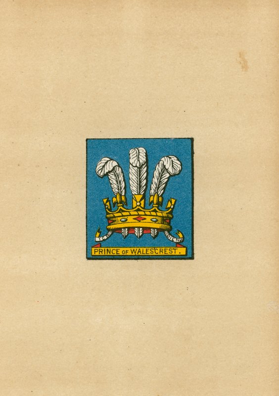 Wapenschild van de Prins van Wales door English School