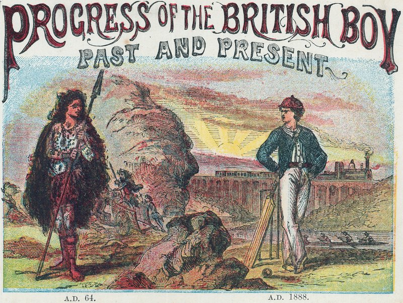 Vooruitgang van de Britse Jongen door English School