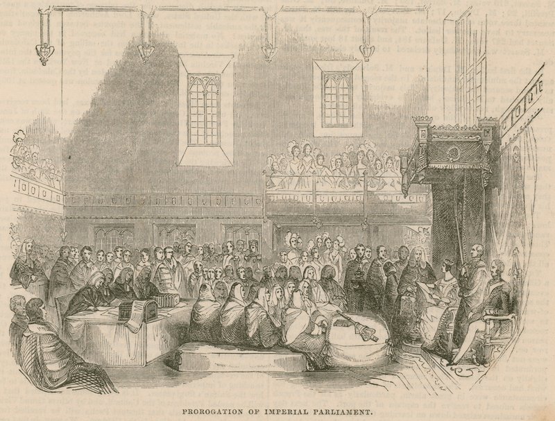 Schorsing van het Imperial Parliament door English School