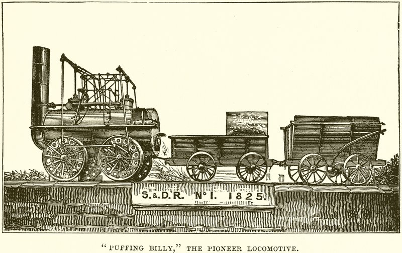 Puffing Billy, De Pionierslocomotief door English School