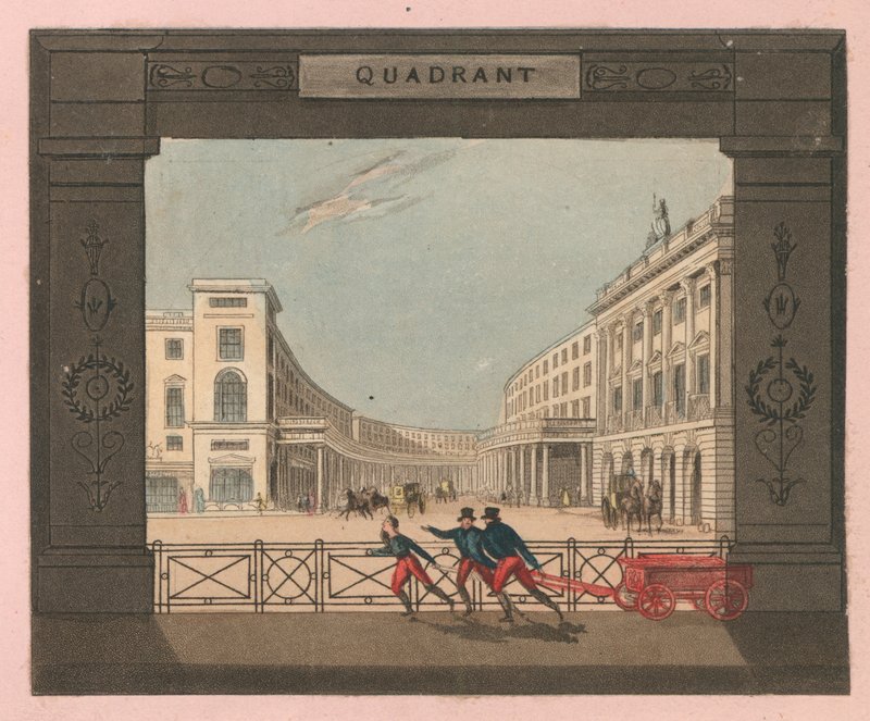 Quadrant, Regent Street door English School