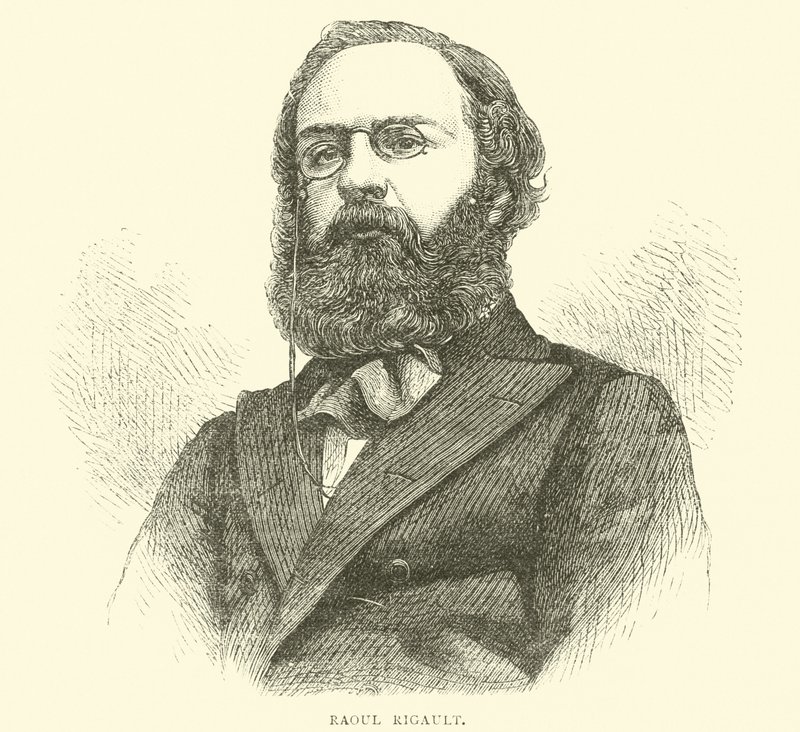 Raoul Rigault, mei 1871 door English School