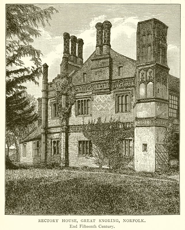 Pastoriehuis, Great Snoring, Norfolk door English School