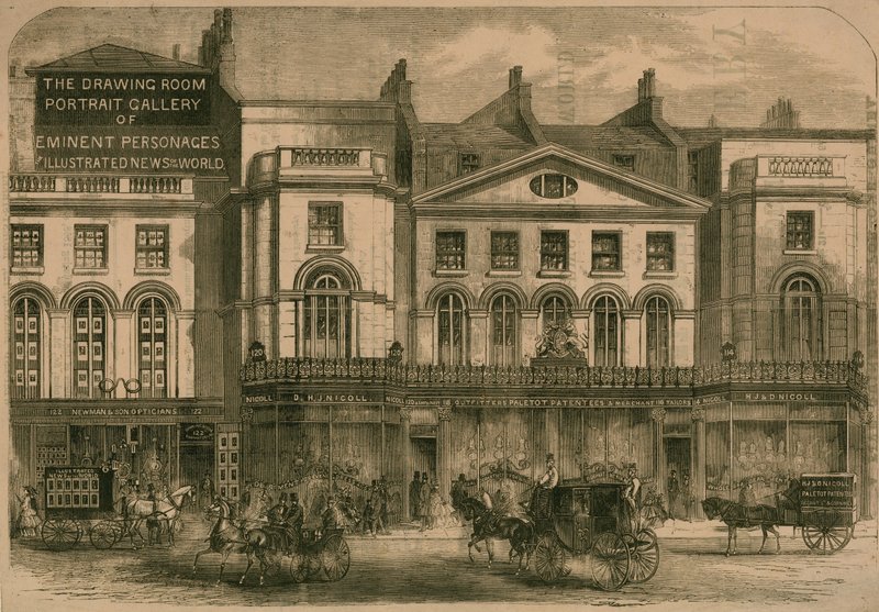 Regent Street, Londen, oostzijde door English School