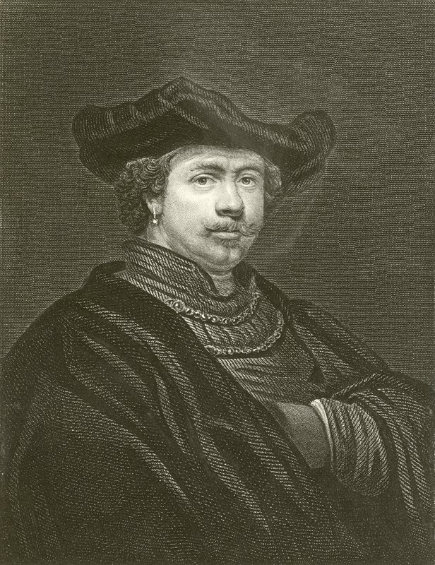 Rembrandt door English School