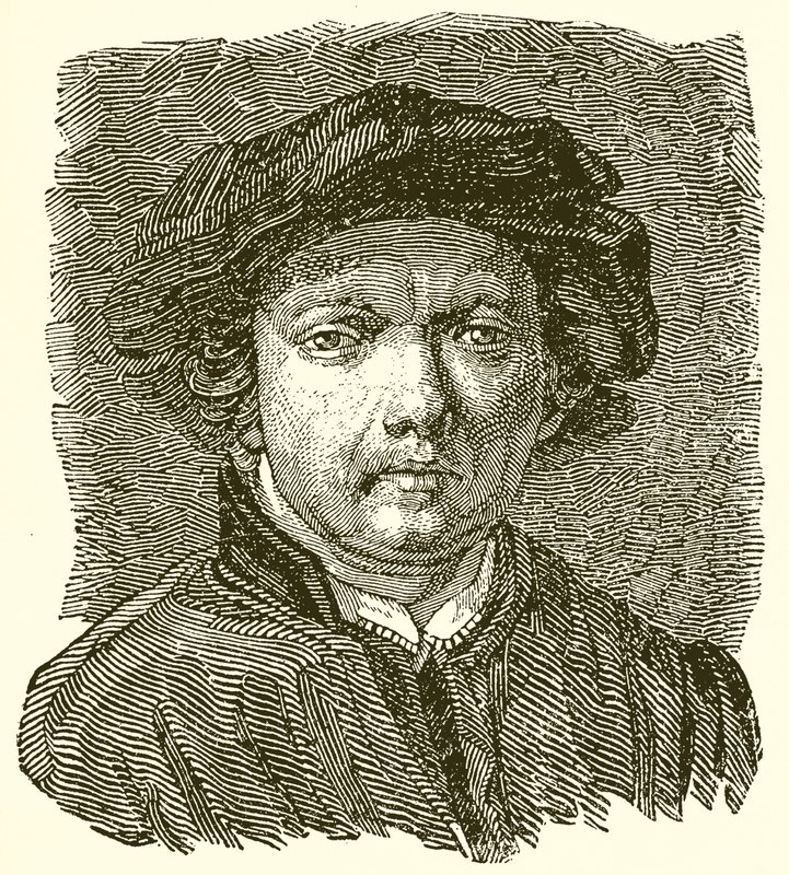 Rembrandt door English School