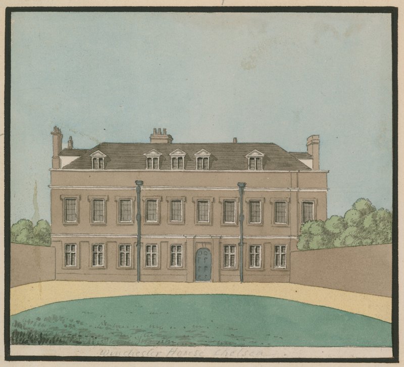 Residentie van de bisschop van Westminster door English School