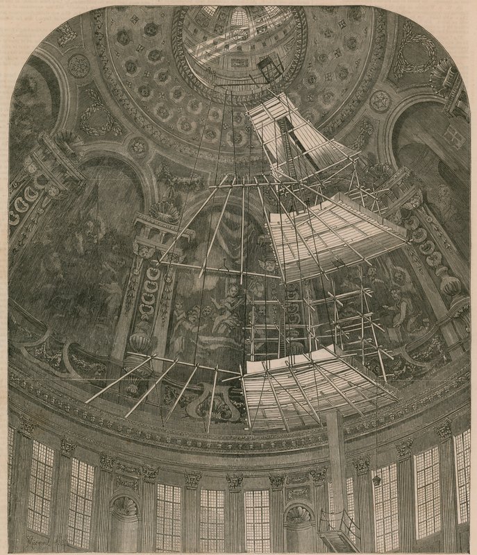 Restauratie van de schilderijen in de St Paul