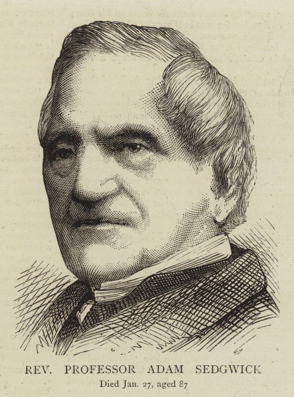 Eerwaarde Professor Adam Sedgwick door English School