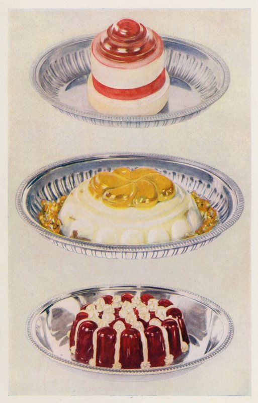Lintenpudding; Venus Pudding; Wijngelei en Room door English School