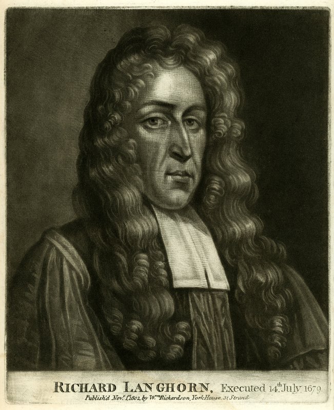Richard Langhorn door English School