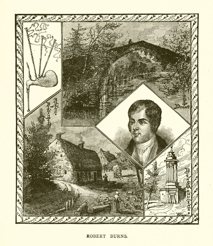 Robert Burns door English School