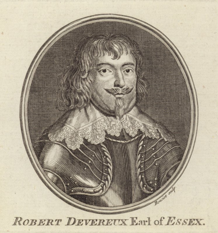 Robert Devereux door English School