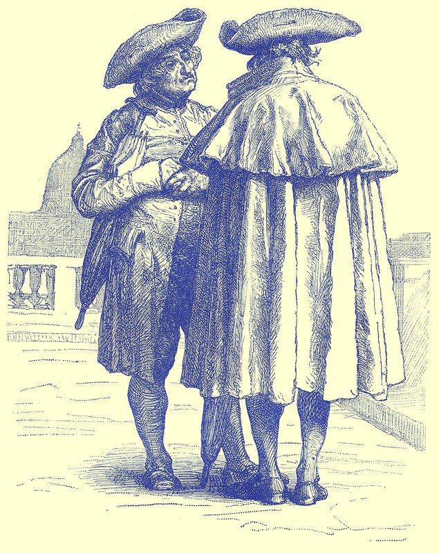 Romeinse priesters, illustratie uit Geïllustreerde Reizen, bewerkt door H. W. Bates, gepubliceerd ca. 1880 door English School