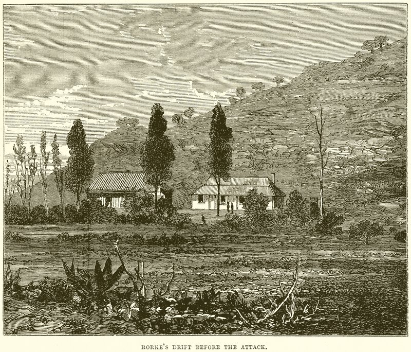 Rorkes Drift voor de Aanval door English School