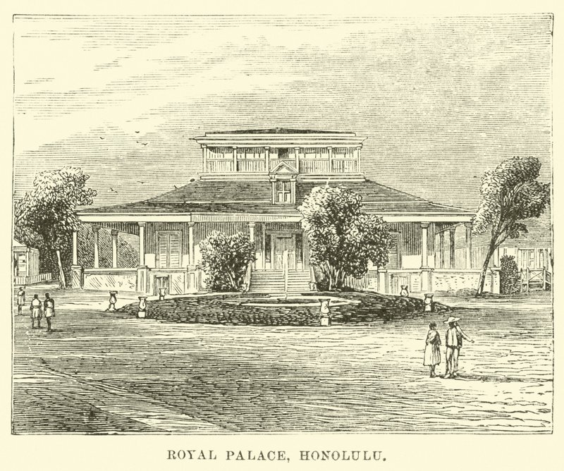Koninklijk Paleis, Honolulu door English School