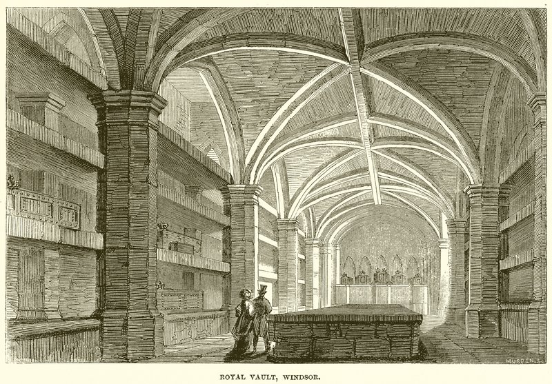 Koninklijke gewelf, Windsor door English School